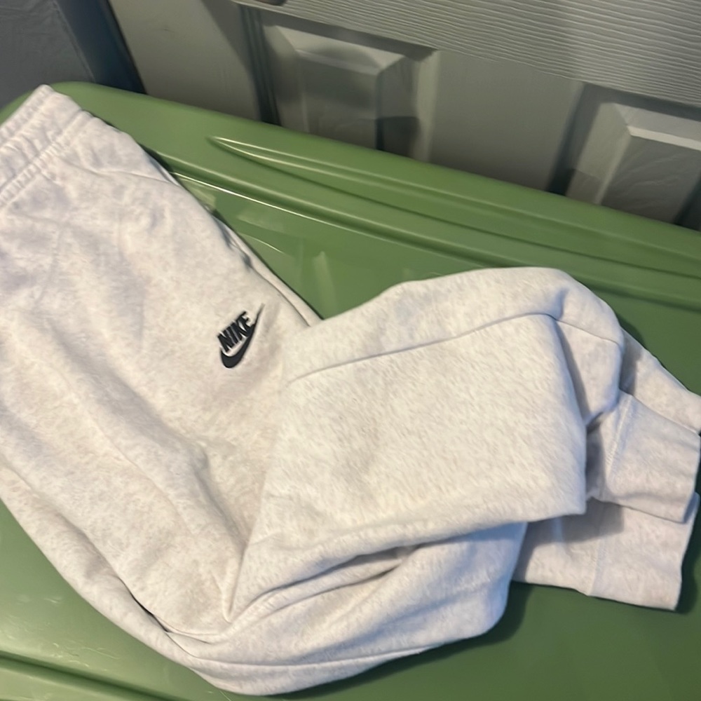WOMENS. white nike sweatpants